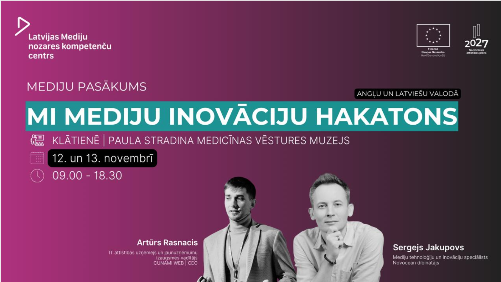 MI mediju inovāciju hakatons